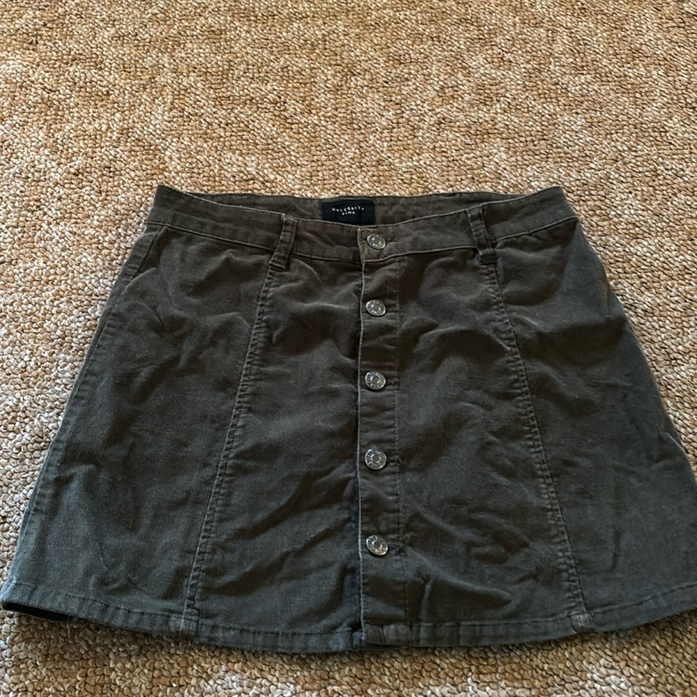 Corduroy skirt